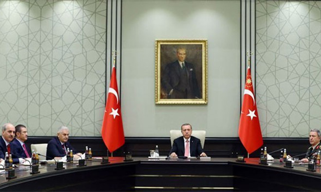 MGK Başkanı Erdoğan,Tayyip Erdoğan'a Karşı