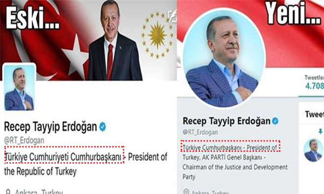 Twitter Hesabındaki 'Cumhuriyet' de Gitti!