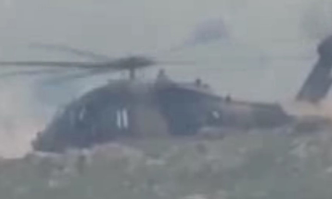 Afrin'de TSK'ya Ait Helikopter Düştü: 2 Şehit