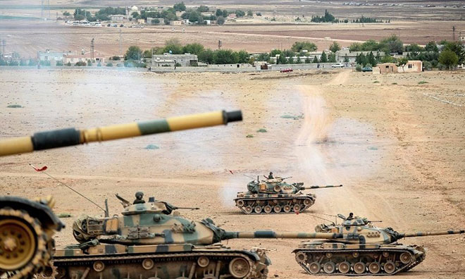 Türkiye Sınıra Tank Yığıyor
