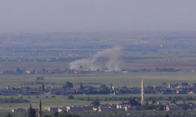 IŞİD Kilis'i Bir Kez Daha Vurdu