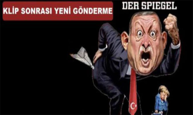 Erdoğan Alman Karikatüristlerin Hedefinde