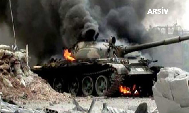 Cerablus'ta Türk Tankına Saldırı