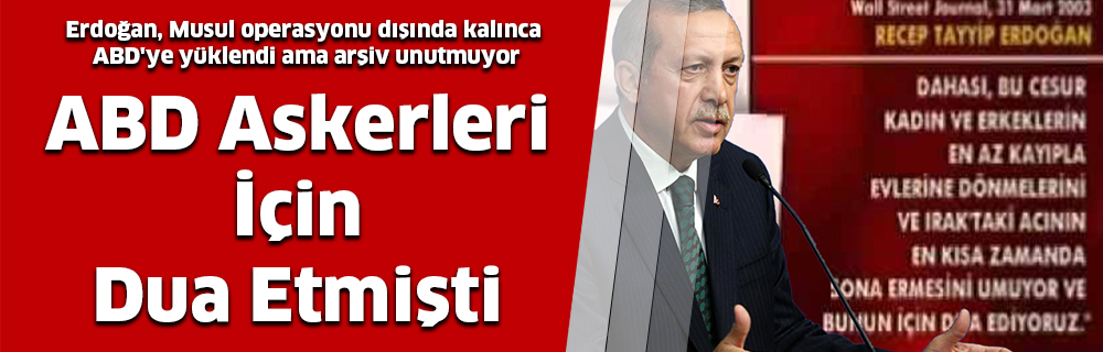 Amerika Askeri İçin Dua Etmişti