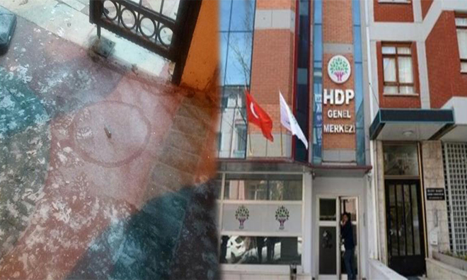 HDP Genel Merkezi’ne Silahlı Saldırı