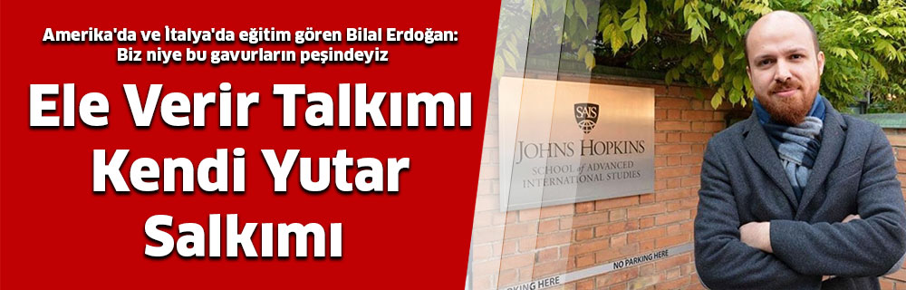 Ele Verir Talkımı Kendi Yutar Salkımı