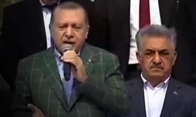 Erdoğan’ın Mitinginde ‘Yuh’ Sesleri…  Görüntüler Nasıl Sansürlendi!
